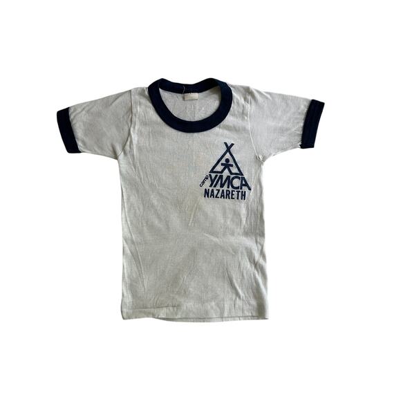 Vintage Nazareth PA YMCA Tee 70's 80's - Picture 1 of 6
